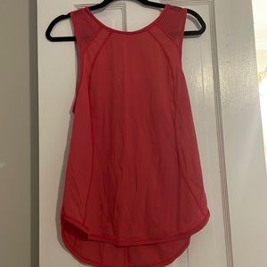 Pink Lululemon Sculpt Tank